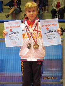 Челнинка завоевала 'серебро' и 'бронзу'
